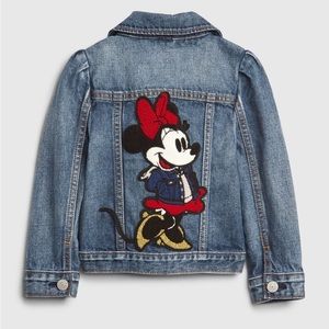 NWT babyGap | Disney Minnie Mouse Denim Icon Jacket